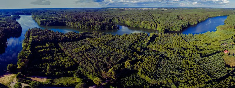 Jeziora, rzeki, lasy